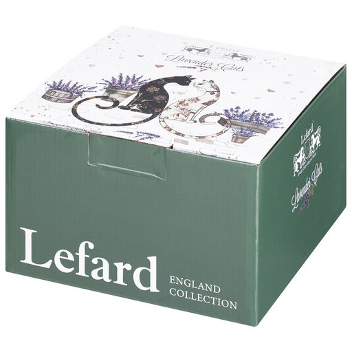 ЧАЙНАЯ ПАРА LEFARD ЛАВАНДОВЫЕ КОТЫ 275 МЛ (КОР=32НАБ.)  фото 3