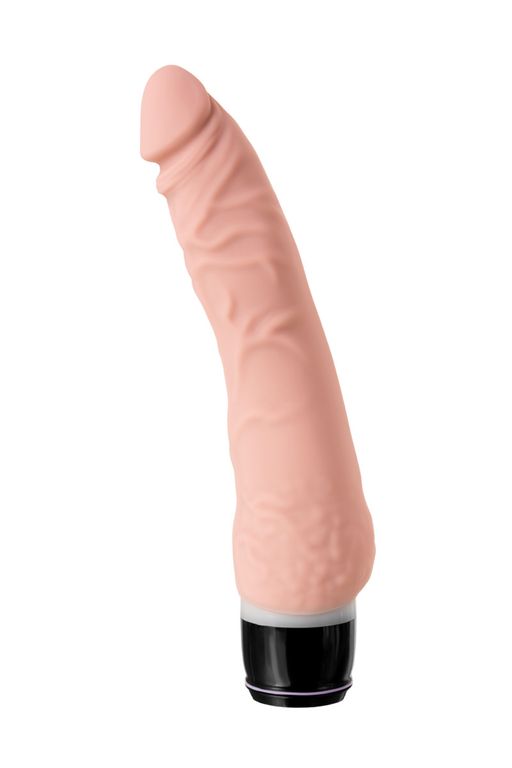 Реалистичный вибратор TOYFA A-Toys Akin, силикон, телесный, 20,2 см