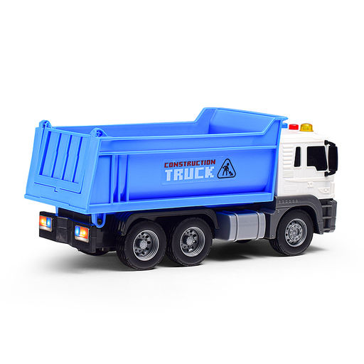 Машина "Самосвал" 1:16 (свет, звук) в коробке (цвет синий)