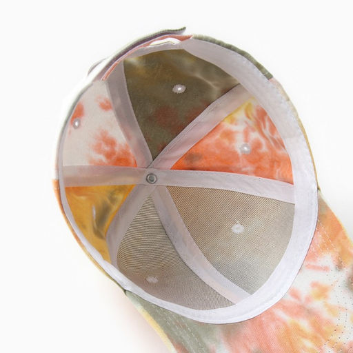 Кепка женская MINAKU Tie-dye, оранжевая, размер 54-56