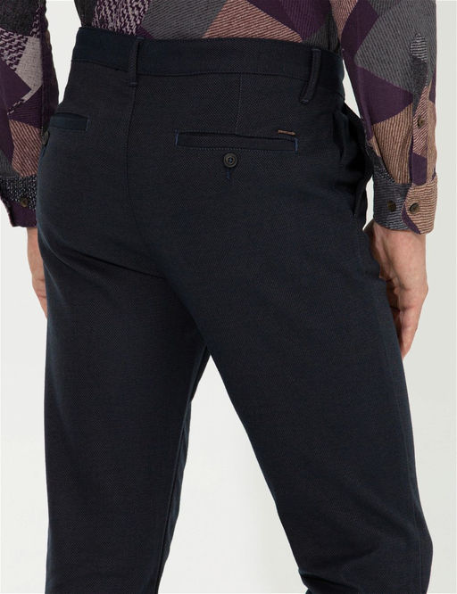 Kahverengi Slim Fit Kanvas Pantolon