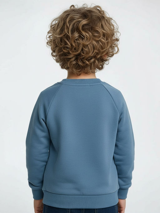 Свитшот с нашивкой 22-0968 черный - Mini maxi фото 7