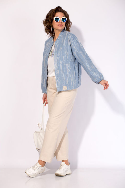 Жакет Liliana 1517 джинсовый