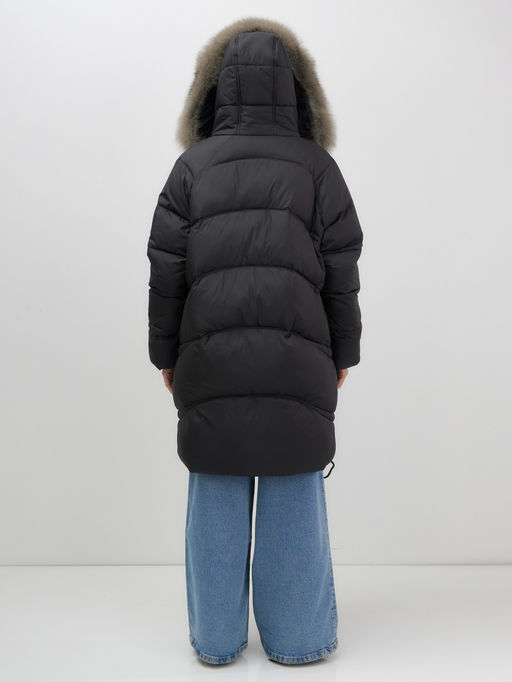 Пальто зимнее утепленное с мехом и капюшоном ,куртка Бренд: Visdeer фото 8