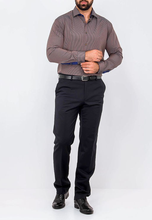 Сорочка мужская длинный рукав GREG 251/139/1033/Z/1p  фото 3