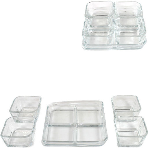 BAROQUE Менажница состовная 4+1 (13,5*16см), арт. 1312/PD1312GCL