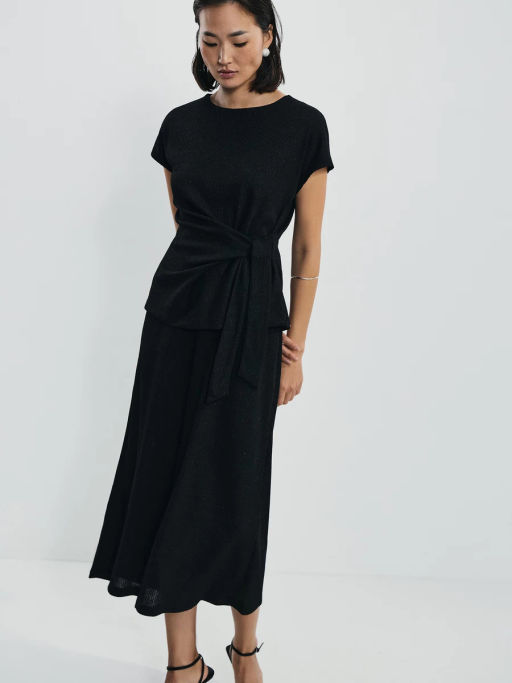 Юбка-трапеция с люрексом / Zarina