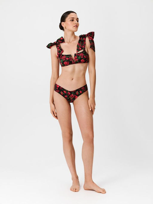 Infinity / Трусы купальные боксер жен. Lefty красный принт - Infinity Lingerie фото 3