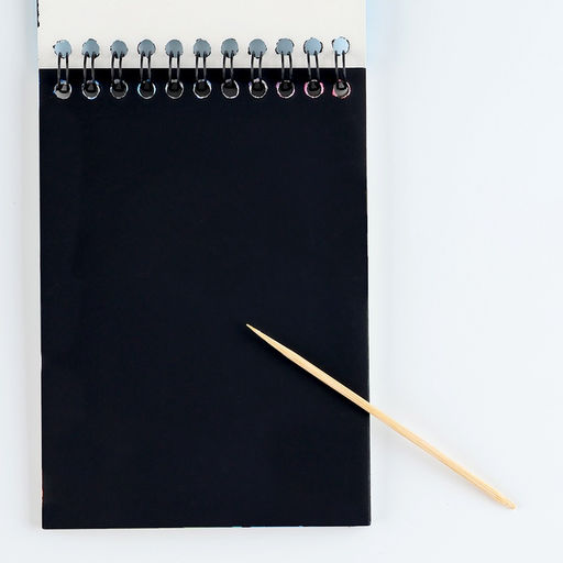 Блокнот-гравюра Beautiful girl, 10 листов, штихель - Школа талантов фото 6