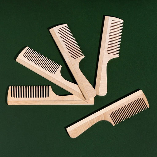 Цена за 25 шт. Расчёска деревянная под нанесение