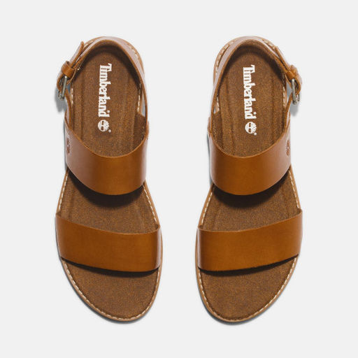 Женские сандалии Timberland Chicago Riverside Sandal 2 Strap коричневые  фото 2