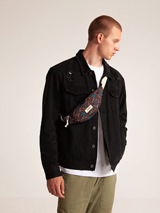Сумка ЗАПОРОЖЕЦ Barabanshiki Small Waist Bag ZIP MULTICOLOR  фото 6