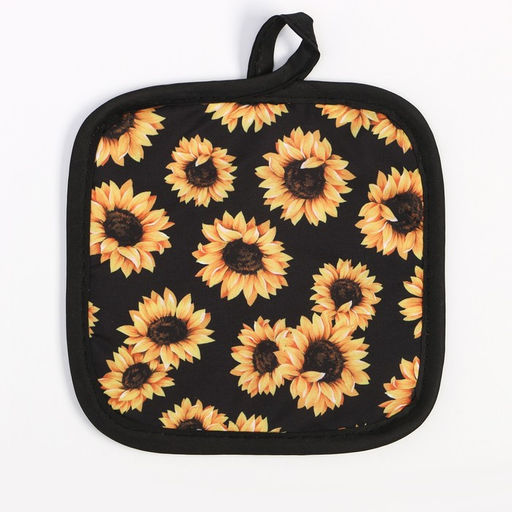 Прихватка Доляна Подсолнухи 17*17 см 100% п/э  фото 2