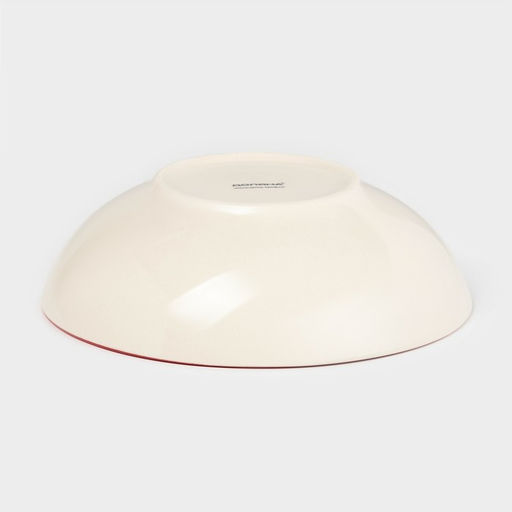 Тарелка новогодняя Доляна «Нордик», 750 мл, d=18,5 см, глубокая, керамика, бежевая