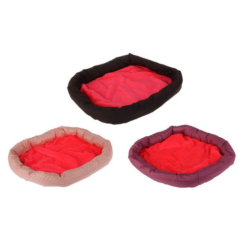 Лежанка мягкая с бортом, 55 х 40 см, микс цветов - Пижон фото 6