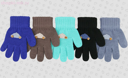 588-TG (р-р 13/3-4 года) Перчатки - Теплыши фото 2