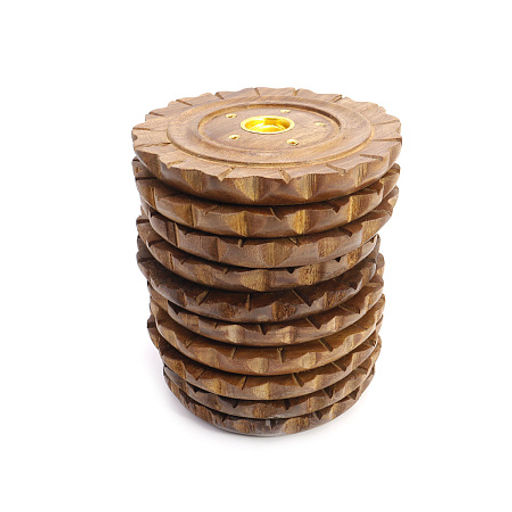 Подставка под благовония Тарелочка из дерева - Сандаловый дом фото 2