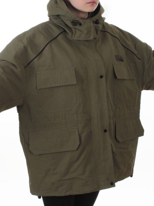 3092 GREEN Куртка демисезонная женская (100 гр. холлофайбер) - Fashion фото 2