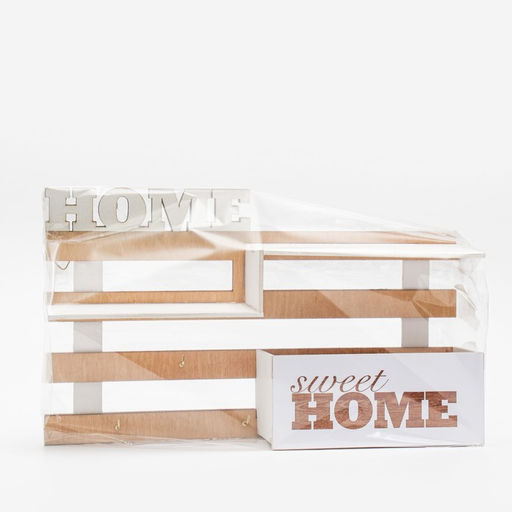 Ключница настенная с полкой «Ступеньки», 30×18 см