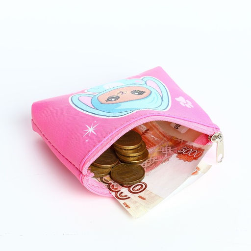 Цена за 5 шт. Кошелек детский Милые зверята МИКС, 11х0,5х8,5 см - NAZAMOK KIDS фото 7