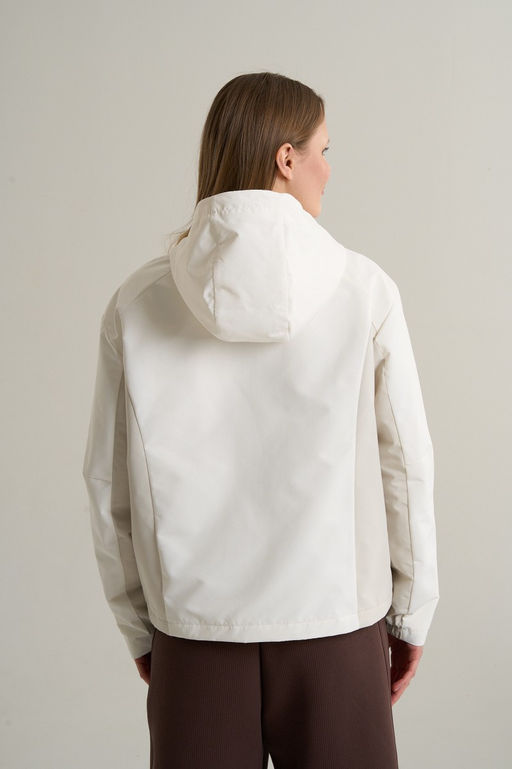 Куртка Белый/Серый TRN ESSENTIAL Mercerized Velvet Jacket - Anta фото 7