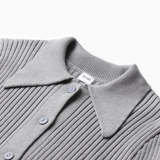 Джемпер женский на пуговицах MINAKU: Knitwear collection, серый, размер 42-44