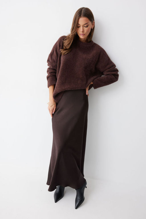 Юбка LYUSHe 4238 коричневый  фото 5