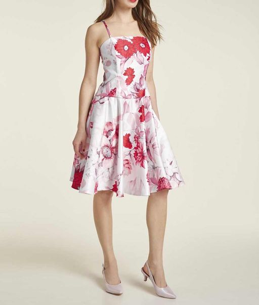 Платье, бело-красное - Heine фото 3