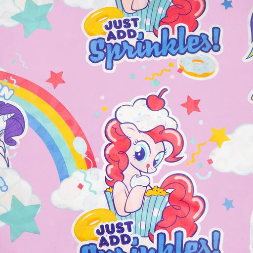 Постельное бельё 1,5 сп Candy clash Мой маленький пони 143*215 см, 150*214 см, 50*70 см -1 шт - Hasbro фото 3