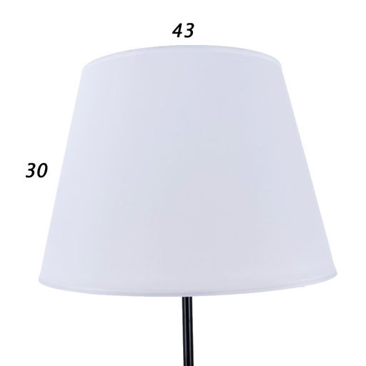 Торшер 19030/2BK E27 40Вт черный 41х41х180 см