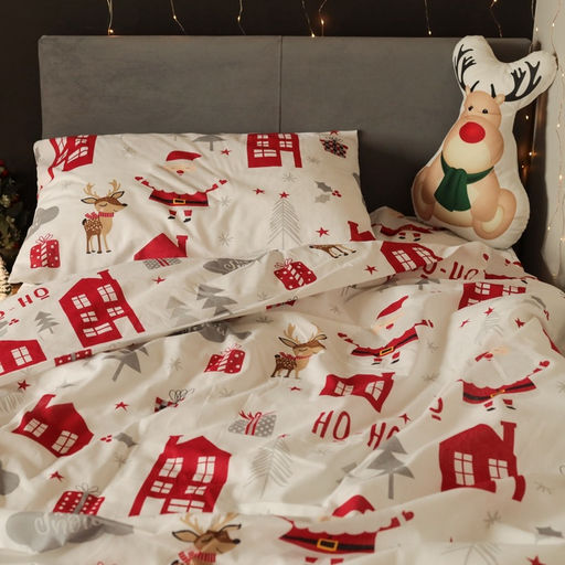 Постельное бельё 1.5-спальное «Этель» Christmas day, бязь