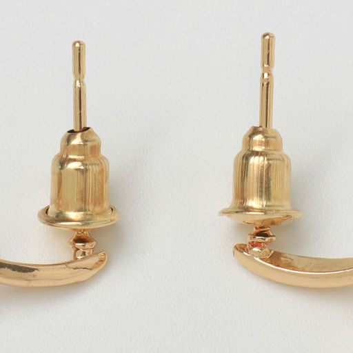 Серьги со стразами «Магия сердца», белые в золоте