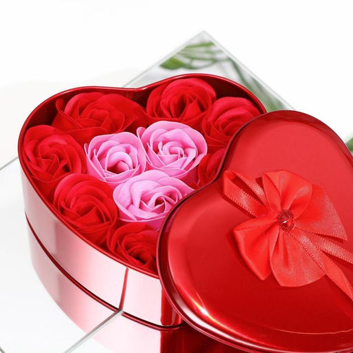 Мыльные розочки, красные и розовые, набор 11 шт. - Simaland фото 4