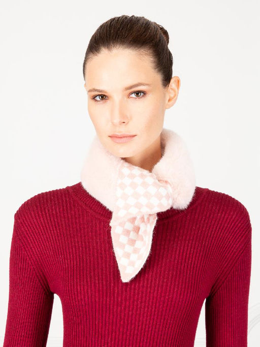 Шарф жен. виск+шерсть+пол 12х80 LG74-643-05 - Labbra фото 4