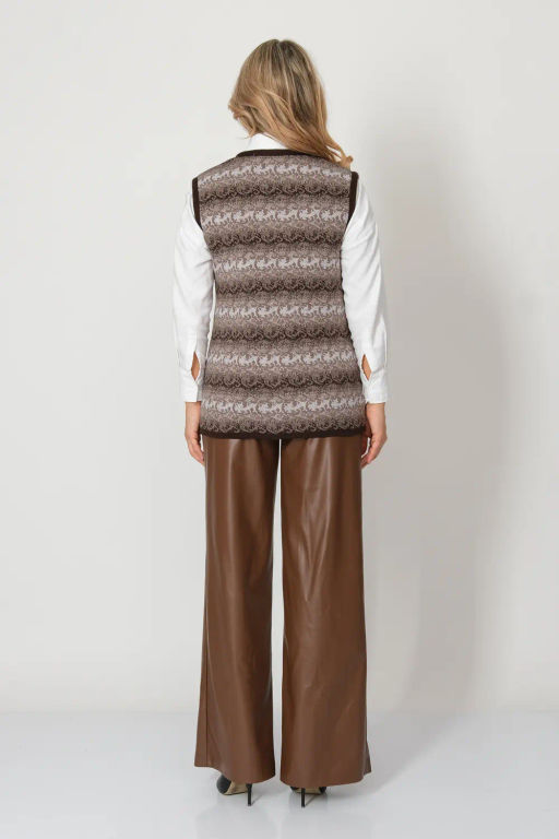 ЗЛАТА Жилет В 2370/бежевый