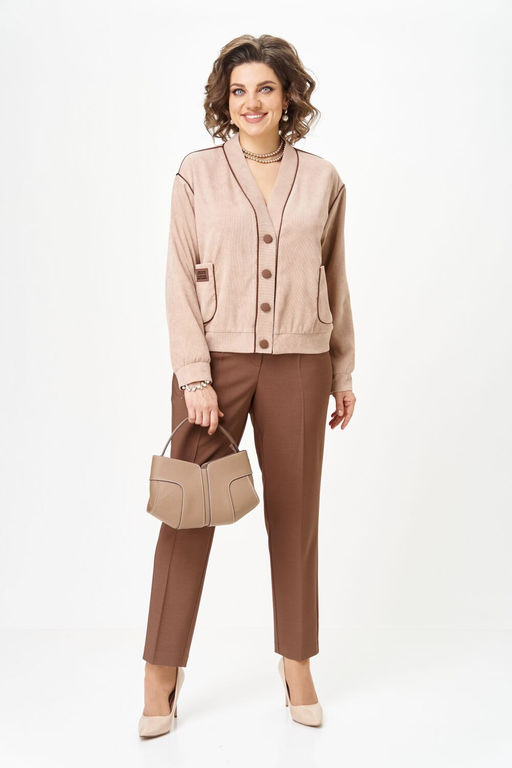 Костюм Aira Style 24248 Капучино