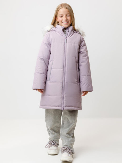 ВК 38110/3 УЗГ пальто для дев со съемной подстежкой