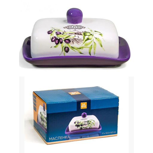 Масленка ОЛИВКИ в подарочной упаковке арт.MFK21033 /МФК/  фото 4
