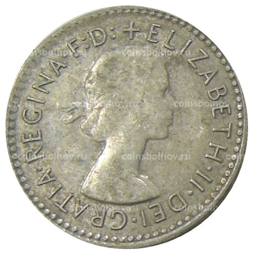 3 пенса 1955 года Австралия