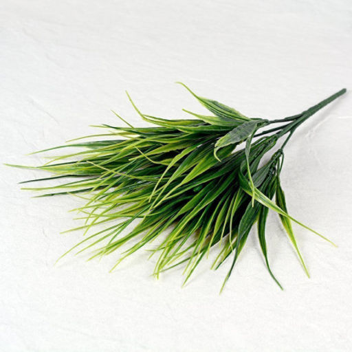 Лист искусственный Осока 30 см / AB45 /уп 2/240/1200/ 7 веток,14 листьев - Галеонтрейд фото 3