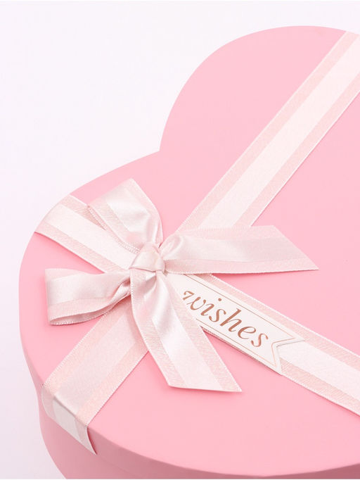 Набор подарочных коробок сердце 3 в 1, розовый матовый, 31?27?13.3; 28?25?11.7; 26?23?10.3 см