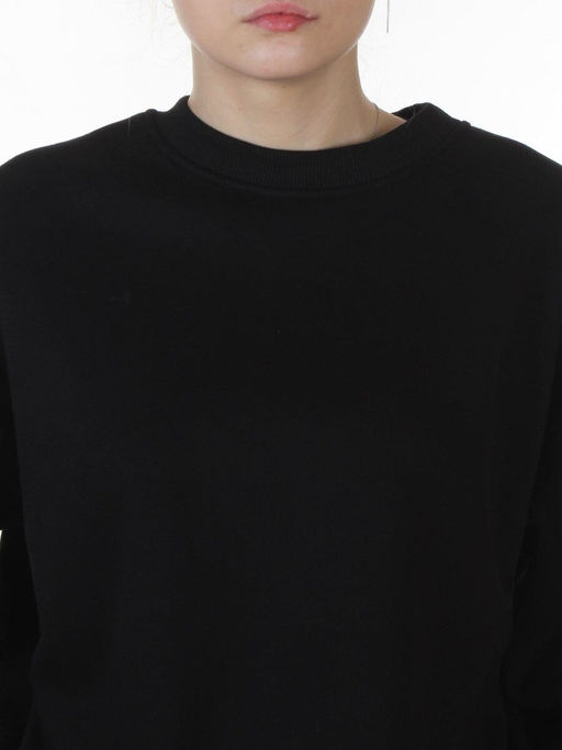 3416/3417 BLACK Костюм спортивный утепленный женский (95% хлопок, 5% эластан)