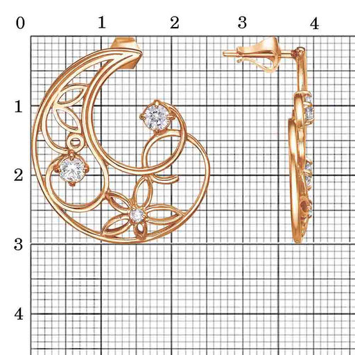 СЕРЬГИ 33815359 - Красная пресня фото 3