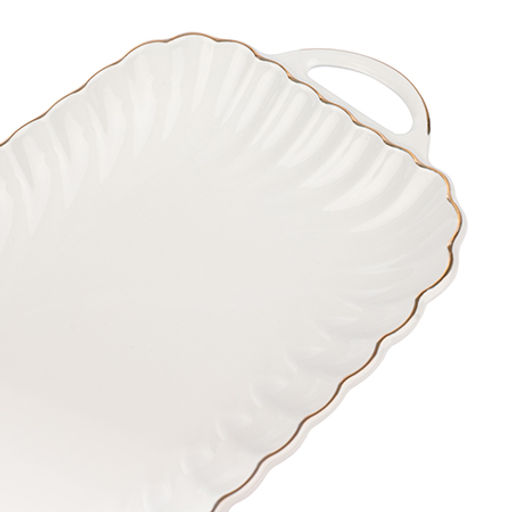 90046-505L Блюдо сервировочное для подачи керамика 54х20х4 LR (х8) - Mayer&boch фото 2