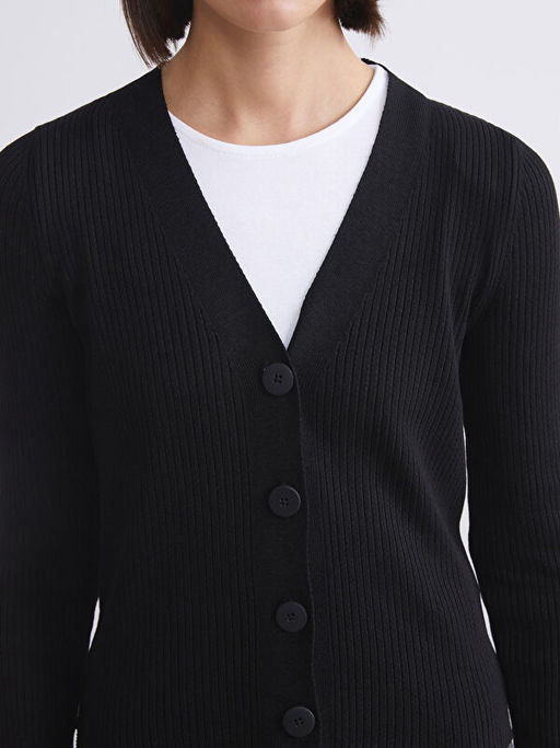 V Yaka Kad?n Triko H?rka