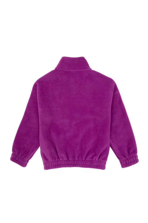 K_z _ocuk Menek_e Fermuarl_ Polar Sweatshirt Sepette S_rpriz _ndirim - U.s. polo assn фото 2