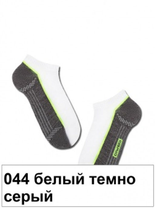 Носки муж. ACTIVE 15С-44СП (ультракор.) (48/6) - 044 белый-темно-серый - Conte elegant фото 2