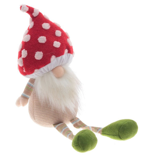 Игрушка набивная "Гриб", L14 W10 H46/27 см, 2в.