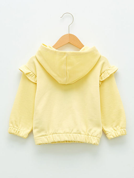Uzun Kollu Bask?l? K?z Bebek Hoodie - Waikiki фото 2