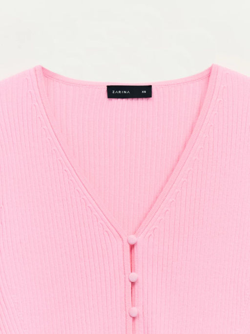 Приталенный кардиган из вискозы / Zarina фото 3